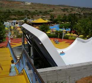 Ein Wasserpark auf Kreta