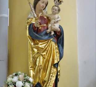 Maria mit Jesuskind in der Pfarrkirche St. Martin