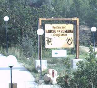 Eingang zur Ranch