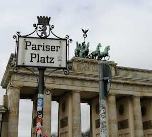 Das Brandenburger Tor - immer einen Besuch wert