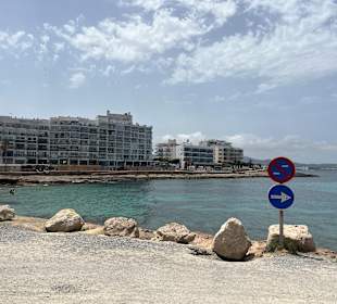 Strandpromenade San Antonio/San Antoni de Portmany