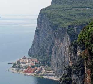 Campione von der Restaurantterrasse