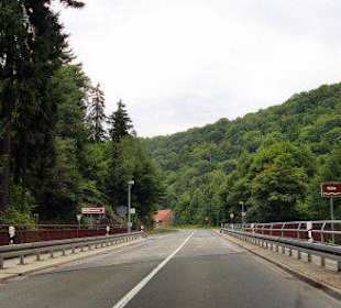 Kreisstraße an der Selke