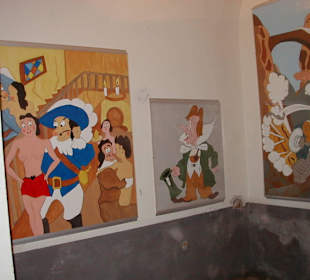 Freizeitmalerei in der Festung