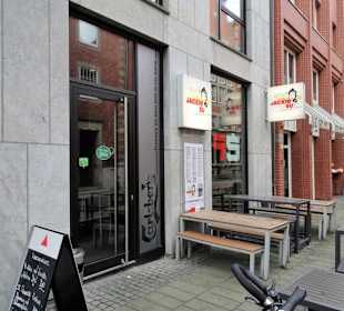 Außenansicht des Restaurant Jackie Su