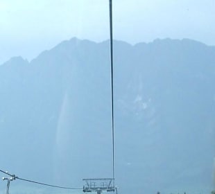 Blick von der Kaiserwelt aus der Gondel