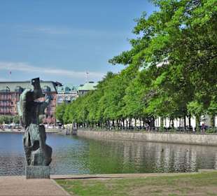 Impressionen von der Binnenalster