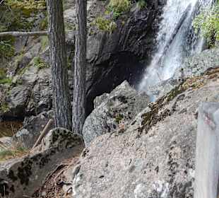 Der kleine Wasserfall