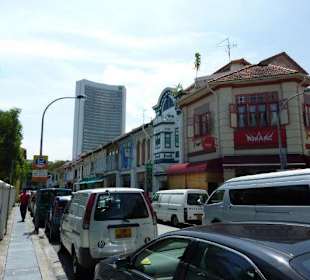 Eine Straße im arabischen Viertel 