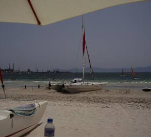 Strand / Segelschule Port de Alcudia