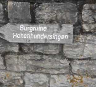 Burgruine Hohenhundersingen