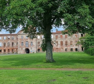 Die Weite der Schlossanlage
