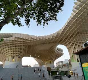 Metropol Parasol von unten