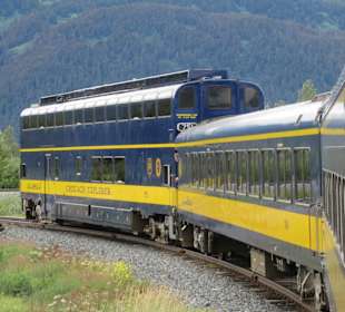 Auf dem Weg zu den Gletschern