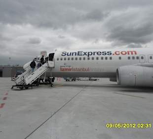 Unser Flieger mit den sind wir geflogen