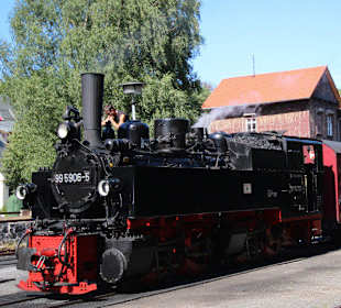 Historische Dampflokomotive