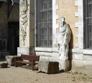 Im Garten des Naturkundemuseum Rouen