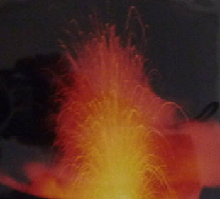 Der Stromboli in Aktion