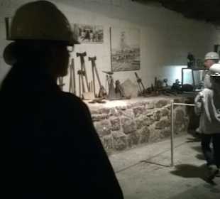 Im Erlebnisbergwerk Merkers