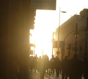 Мадрид, закат