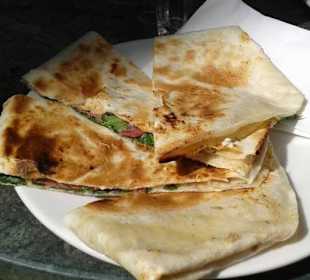 Piadina mit Salami