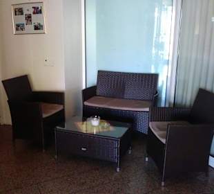 Unsere "Raucher-Lounge" 