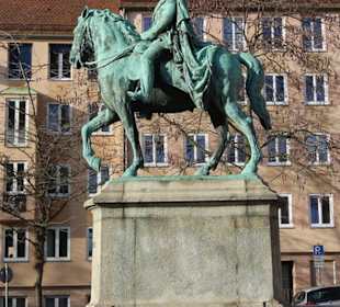 Das Reiterstandbild Kaiser-Wilhelm-I. 