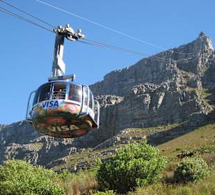 Die Gondel mit drehender Plattform