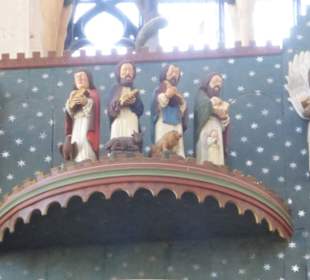 Rechtstadt: Marienkirche - die Astronomische Uhr 