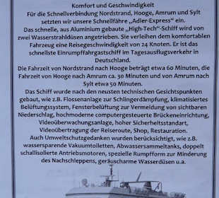 Technik der Adler-Schiffe