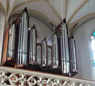 Die Orgel der Stadtpfarrkirche St. Johannes