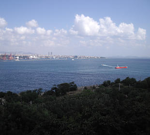 Blick auf den Bosporus