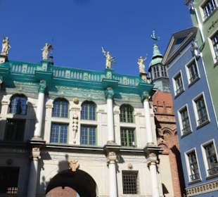Goldenes Tor, Blick von der Langgasse