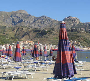 Plaża w Giardini Naxos
