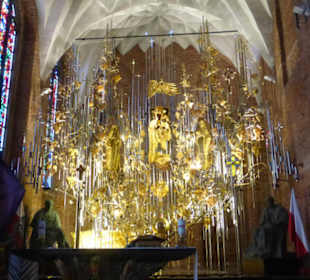 Der Bernsteinaltar in der Brigittenkirche