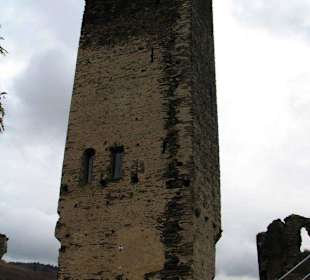 Der Turm von Schloss Metternich