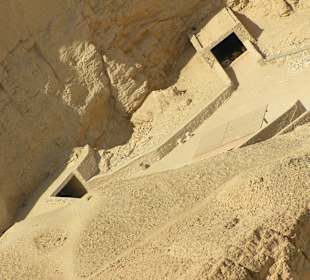 Blick zurück ins Tal der Könige