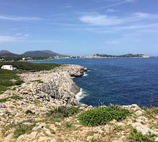Ausblick vom Aussichtspunkt auf Cala Ratjada