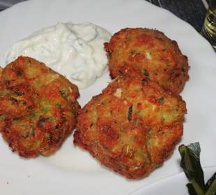 Vorspeisenauswahl im Restaurant Olive