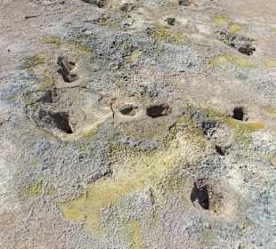 Stefanos Crater, immer noch aktiv