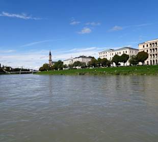 Unterwegs auf der Salzach