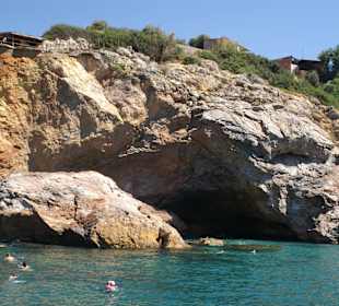 Vor Anker zur Mittagspause 