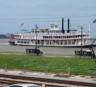 Natchez beim Anlanden