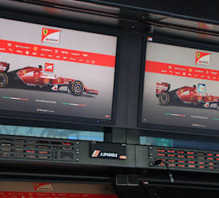 Ferrari Kommandostand