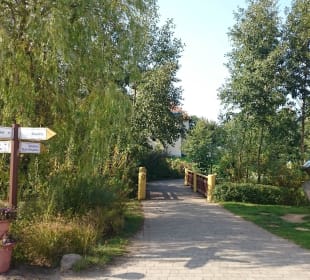 Weitläufige Anlage