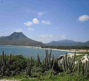 Blick auf Playa El cardon