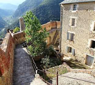 Garnisonshaus in der 2. Ebene des Fort Liberia