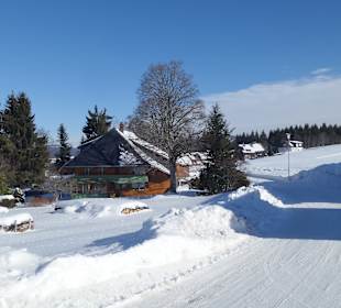 Dorf Herrenschwand, hat nur das Restaurant Waldfrieden