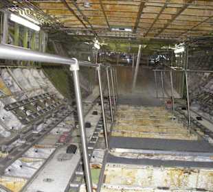 frachtraum der boeing 747