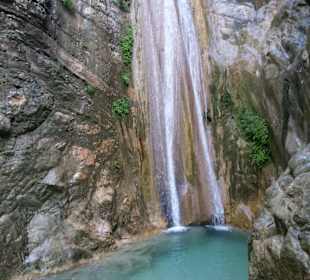 Wasserfall in Nidri